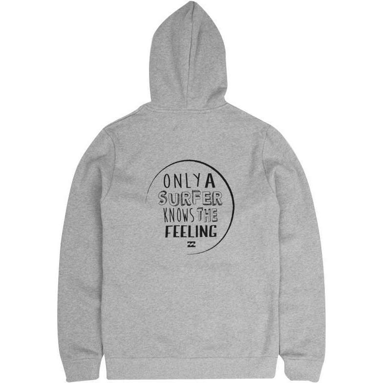 Billabong Hood Jumper Only En Surfer Light Grey Heather U4HO01